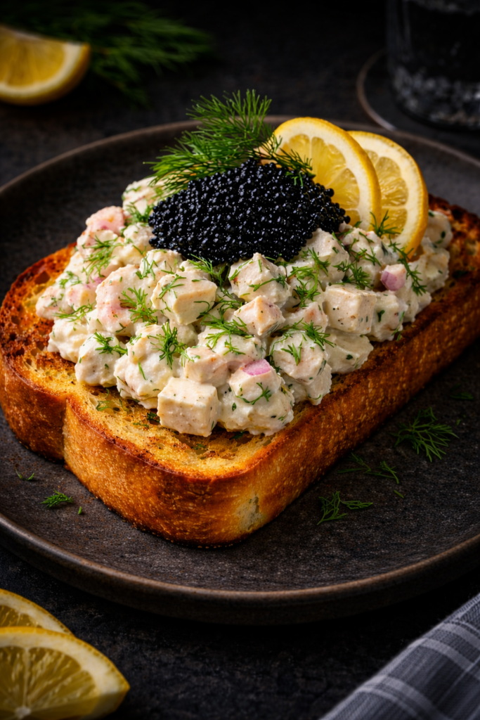 Vegetarisk Toast Skagen