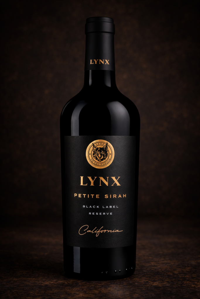 Lynx Black Label Petite Sirah 2023