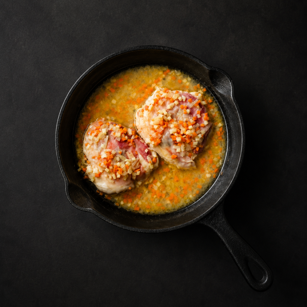 Saltimbocca på kyckling
